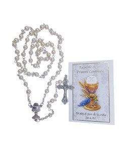 Rosario Cristal Perlado...