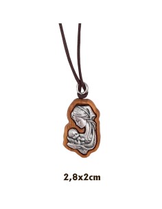 Colgante Madera Olivo Con...