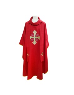 Casulla bordada Cruz grande...