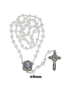 Rosario Cristal Trasparente...