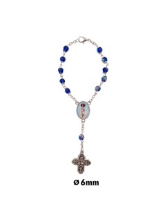 Decena Cristal Tallado 6mm...