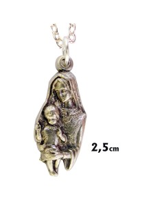 Medalla Metal Virgen Con...