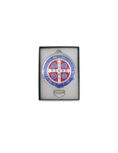 Medallon San Benito 9Cm Metal Con...