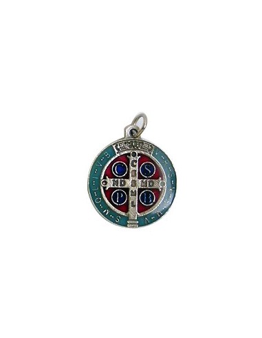 Medalla Metal San Benito 20Mm Con...