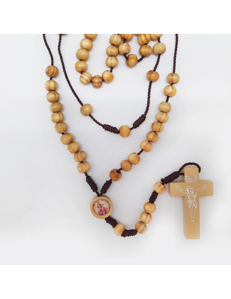 Casulla adamascada bordada Signo Mariano dorado barroco