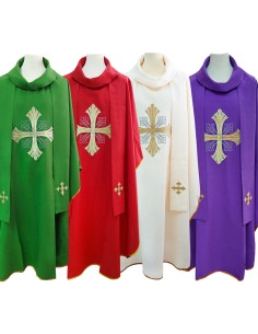 Conjunto 4 Casullas Cruz...