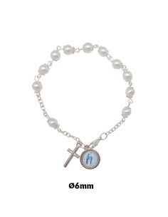 Brazalete Perla Liso 6mm...