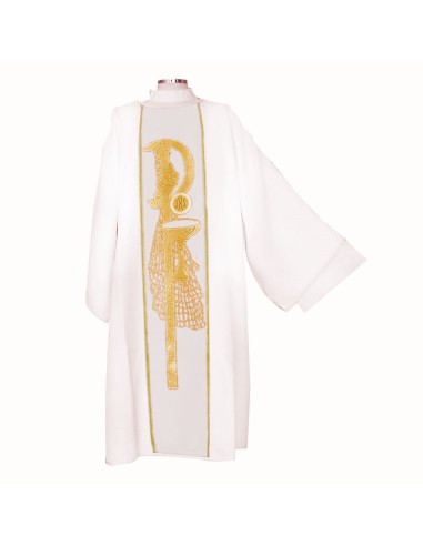 Dalmatica Roja Estampada Con Galon...