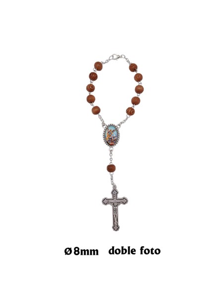 Casulla Cruz larga con hojas de parra y espigas en base beig