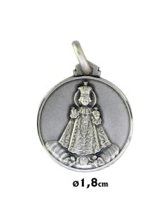 Medalla Plata 18Mm Santa...