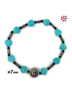 Brazalete Cristal Conchas...