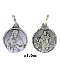 Medalla Plata 14Mm Virgen...