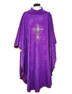 Camisa Sacerdote Gris...