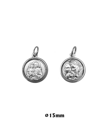 Medalla Plata 20Mm Papa Leon XIV