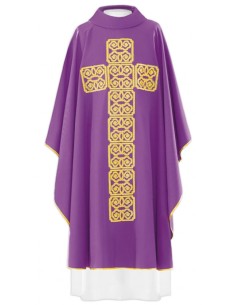 Casulla Bordada Tela...