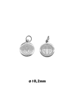 Medalla San Benito Acero...