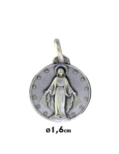 Medalla Plata 16Mm Virgen...