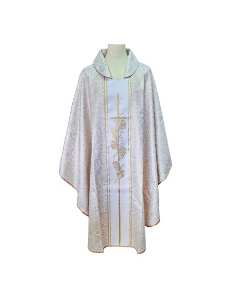 Medalla Plata Dorada San Benito 15 Mm Enganche Grueso