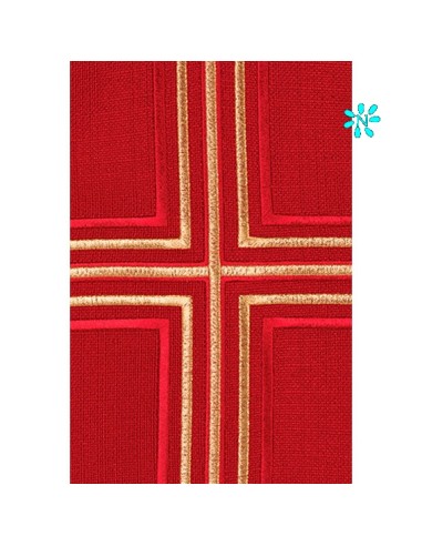 Casulla Bordada Caliz Con Hojas De...