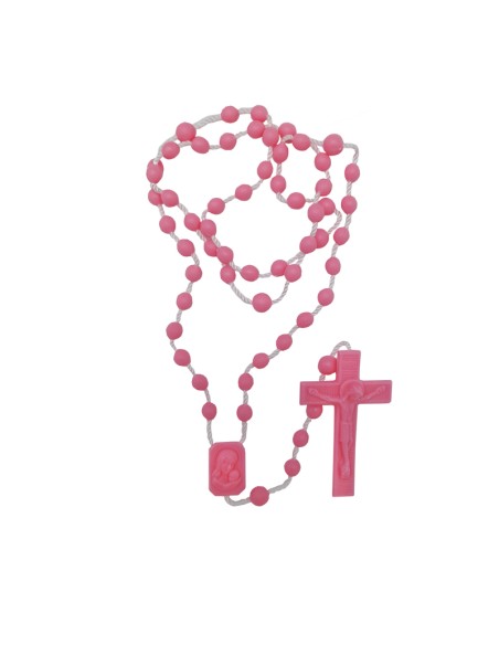 Rosario Plastico F2 Varios Colores