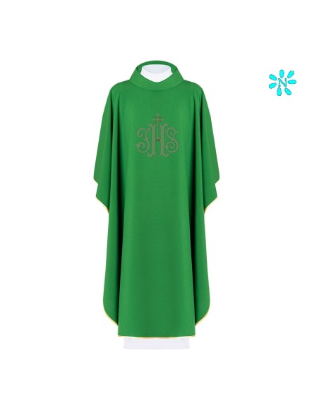 Casulla Adamascada Sagrada Familia Con Estrellas