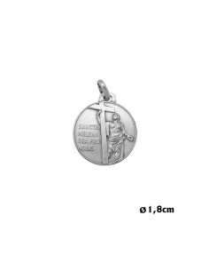 Medalla Plata 18Mm Santa...