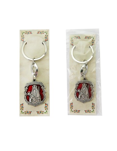 Llavero Metal Virgen Candelaria Con...