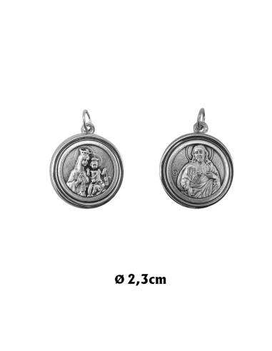 Medalla Metal Redonda 2.3Cm San...
