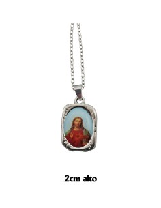 Medalla acero con foto...