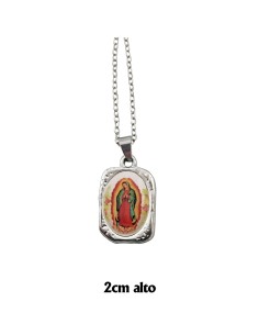 Medalla acero con foto...