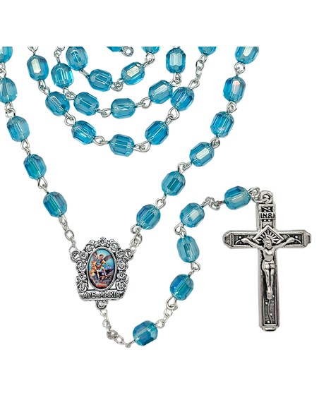 Llavero Madera San Cristobal Silueta A Color Para Personalizar