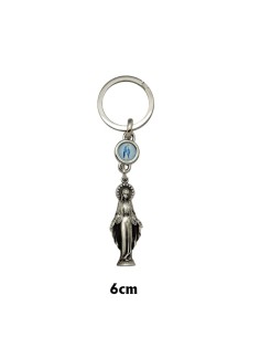 Llavero Metal Figura Virgen...