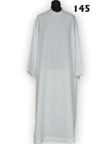 Alba Casulla Lisa Blanca Cremallera...