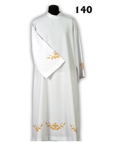 Alba Lisa Bordada Cruz Con...