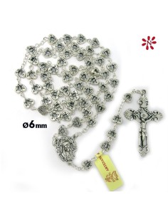 Rosario Metal Corazones... 2