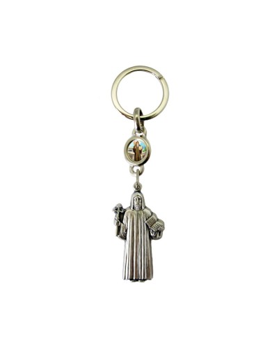 Llavero Metal San Benito 4 X 2. 5Cm...