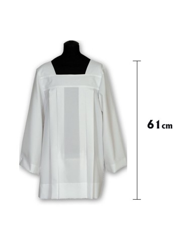 Camisa Sacerdote Negra MC Talla 43