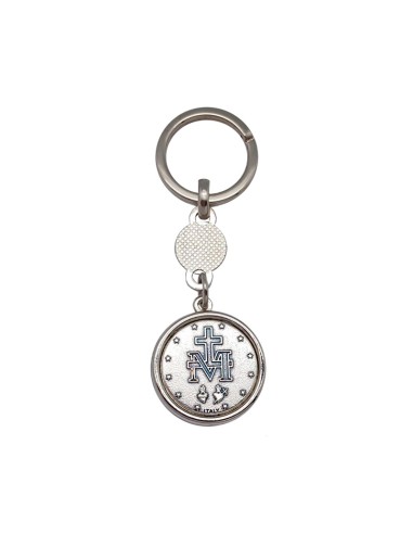 Llavero Metal Virgen Milagrosa 30Mm...