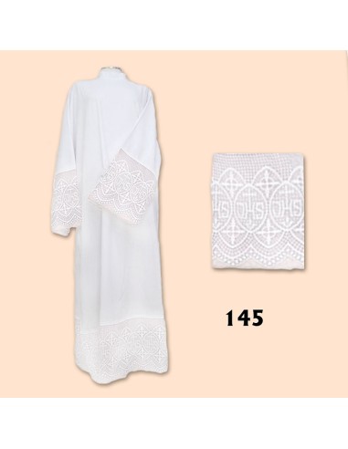 Camisa Sacerdote Celeste MC Talla 38