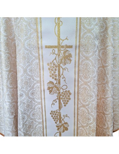 Casulla Estampada Tipo Damasco Con...