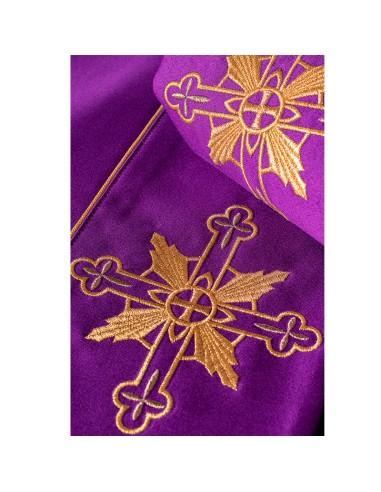 Capa Pluvial Bordada Cruces Con...