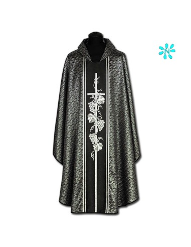 Camisa Sacerdote Negra Cuello Romano...