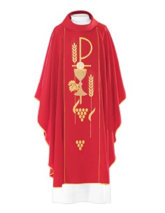 Cruz Metal Barroca Cuero...