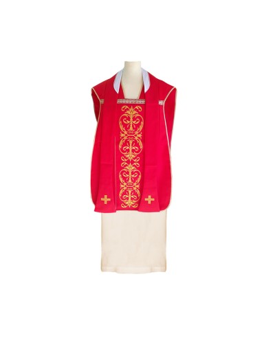 Casulla Tipo Guitarra Bordada...