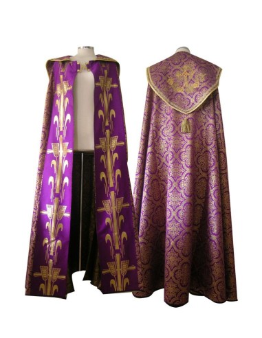 Capa Pluvial Estampada Morada Tipo...