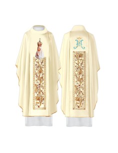 Casulla Virgen Fatima...