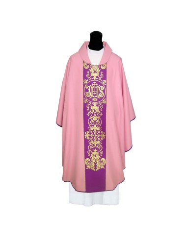 Casulla Estampada Con Galon Jhs...