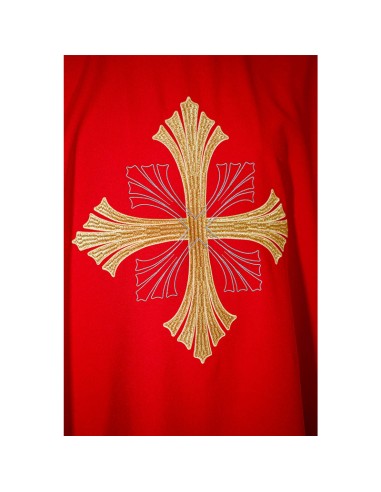 Casulla Bordada Cruz Grande Con...