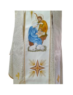 Dalmatica Jhs Bordado Oro...