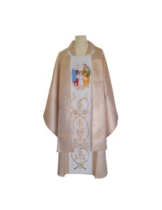 Casulla Bordada Caliz Con...